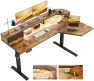 Thumbnail Height Adjustable Electric Standing Desk with 2 Drawers and Splice Board — Standing Desk, Agilestic
