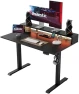 Thumbnail Height Adjustable Electric Standing Desk with 2 Drawers and Splice Board — Standing Desk, Agilestic