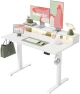 Thumbnail Height Adjustable Electric Standing Desk with 2 Drawers and Splice Board — Standing Desk, Agilestic