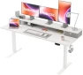 Thumbnail Height Adjustable Electric Standing Desk with 2 Drawers and Splice Board — Standing Desk, Agilestic