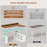 Thumbnail L Shaped Electric Standing Desk, 63 inch — Standing Desk, SEDETA