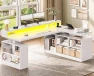 Thumbnail L Shaped Electric Standing Desk, 63 inch — Standing Desk, SEDETA