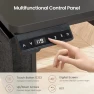 Thumbnail L Shaped Electric Standing Desk with File Cabinet — Standing Desk, SEDETA