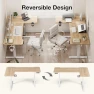 Thumbnail L-Shaped Electric Standing Desk with Hook & Cup Holder — Standing Desk, Acrolix