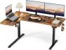 Thumbnail L-Shaped Electric Standing Desk with Hook & Cup Holder — Standing Desk, Acrolix