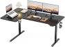 Thumbnail L-Shaped Electric Standing Desk with Hook & Cup Holder — Standing Desk, Acrolix