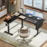 Thumbnail L Shaped Electric Standing Desk — Standing Desk, Korfile