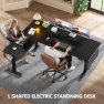 Thumbnail L Shaped Electric Standing Desk — Standing Desk, Korfile
