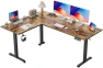 Thumbnail L Shaped Standing Desk 63 x 55 inch Adjustable Height, Electric Corner Standing Desk, Sit Stand Computer Table with... — Standing Desk, Agilestic