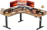 Thumbnail L Shaped Standing Desk 63 x 55 inch Adjustable Height, Electric Corner Standing Desk, Sit Stand Computer Table with... — Standing Desk, Agilestic
