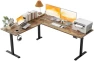 Thumbnail L Shaped Standing Desk 63 x 55 inch Adjustable Height, Electric Corner Standing Desk, Sit Stand Computer Table with... — Standing Desk, Agilestic