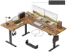 Thumbnail L Shaped Standing Desk 63 x 55 inch Adjustable Height, Electric Corner Standing Desk, Sit Stand Computer Table with... — Standing Desk, Agilestic