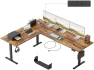 Thumbnail L Shaped Standing Desk 63 x 55 inch Adjustable Height, Electric Corner Standing Desk, Sit Stand Computer Table with... — Standing Desk, Agilestic
