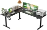 Thumbnail L Shaped Standing Desk 63 x 55 inch Adjustable Height, Electric Corner Standing Desk, Sit Stand Computer Table with... — Standing Desk, Agilestic