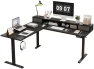 Thumbnail L Shaped Standing Desk 63 x 55 inch Adjustable Height, Electric Corner Standing Desk, Sit Stand Computer Table with... — Standing Desk, Agilestic