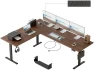 Thumbnail L Shaped Standing Desk 63 x 55 inch Adjustable Height, Electric Corner Standing Desk, Sit Stand Computer Table with... — Standing Desk, Agilestic