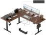 Thumbnail L Shaped Standing Desk 63 x 55 inch Adjustable Height, Electric Corner Standing Desk, Sit Stand Computer Table with... — Standing Desk, Agilestic