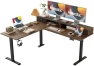 Thumbnail L Shaped Standing Desk 63 x 55 inch Adjustable Height, Electric Corner Standing Desk, Sit Stand Computer Table with... — Standing Desk, Agilestic