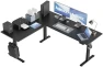 Thumbnail L Shaped Standing Desk 63 x 55 inch Adjustable Height, Electric Corner Standing Desk, Sit Stand Computer Table with... — Standing Desk, Agilestic