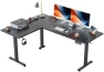 Thumbnail L Shaped Standing Desk 63 x 55 inch Adjustable Height, Electric Corner Standing Desk, Sit Stand Computer Table with... — Standing Desk, Agilestic