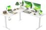 Thumbnail L Shaped Standing Desk 63 x 55 inch Adjustable Height, Electric Corner Standing Desk, Sit Stand Computer Table with... — Standing Desk, Agilestic
