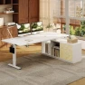 Thumbnail L-Shaped Standing Desk with Drawers — Standing Desk, FLEXISPOT