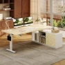 Thumbnail L-Shaped Standing Desk with Drawers — Standing Desk, FLEXISPOT