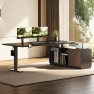 Thumbnail L-Shaped Standing Desk with Drawers — Standing Desk, FLEXISPOT