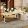 Thumbnail L-Shaped Standing Desk with Drawers — Standing Desk, FLEXISPOT