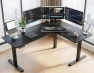 Thumbnail L-Shaped Standing Desk with Power Outlets — Standing Desk, HUANUO