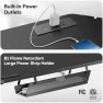 Thumbnail L-Shaped Standing Desk with Power Outlets — Standing Desk, HUANUO