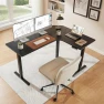 Thumbnail L-Shaped Standing Desk with Power Outlets — Standing Desk, HUANUO