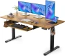 Thumbnail Large Electric Standing Desk with Keyboard Tray — Standing Desk, ErGear