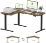 Thumbnail Large L Shaped Standing Desk Electric Corner Table — Standing Desk, FLEXISPOT