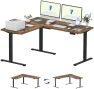 Thumbnail Large L Shaped Standing Desk Electric Corner Table — Standing Desk, FLEXISPOT