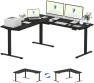 Thumbnail Large L Shaped Standing Desk Electric Corner Table — Standing Desk, FLEXISPOT