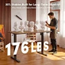 Thumbnail Large One-Piece Standing Desk with Electric Height Adjustment — Standing Desk, CubiCubi