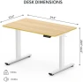 Thumbnail One-Piece Standing Desk 40 x 24 Inches — Standing Desk, FLEXISPOT