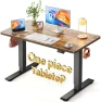 Thumbnail One-Piece Standing Desk 48 x 24 Electric Height Adjustable Computer Desk — Standing Desk, CubiCubi