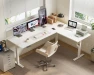 Thumbnail Reversible L Shaped Electric Standing Desk — Standing Desk, OffiGo