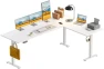 Thumbnail Reversible L Shaped Electric Standing Desk — Standing Desk, OffiGo