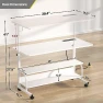 Thumbnail Rolling Standing Desk with Power Outlets — Standing Desk, Armocity