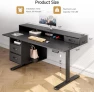 Thumbnail Standing Desk with Drawers — Standing Desk, ONBRILL