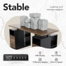 Thumbnail Standing Desk with Drawers — Standing Desk, HUANUO