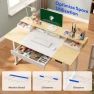 Thumbnail 4-Leg Standing Desk with Storage — Standing Desk, FLEXISPOT
