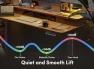 Thumbnail 40 x 24 Inch Height Adjustable Electric Standing Desk with Double Drawer — Standing Desk, FEZIBO