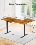 Thumbnail 71x48 inch Dual Motor L Shaped Electric Standing Desk — Standing Desk, HUANUO