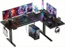 Thumbnail 71x48 inch Dual Motor L Shaped Electric Standing Desk — Standing Desk, HUANUO