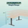 Thumbnail ComfortEdge 80x60 L-Shape Electric Standing Desk — Standing Desk, Vari