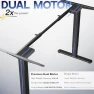 Thumbnail Electric Dual Motor Standing Desk Frame — Standing Desk, VIVO